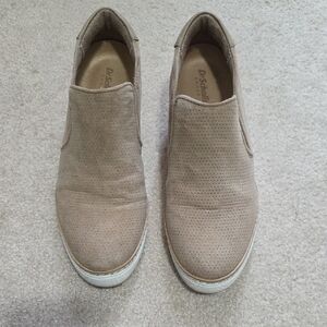 Dr. Scholl's Beige Slip-On Loafers